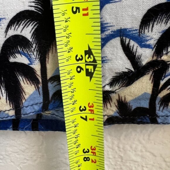 True Wrap Skirt‎ Maxi Tropical Blue Beach Resort Cruise Blue One Size - Picture 4 of 6